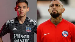 Arturo Vidal felicitó al joven talento de Colo Colo: Joan Cruz a través de sus redes sociales