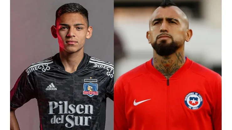 Arturo Vidal felicitó al joven talento de Colo Colo: Joan Cruz a través de sus redes sociales