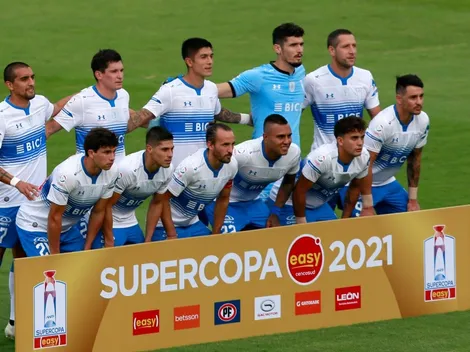 La formación de la UC para recibir a Palestino en San Carlos de Apoquindo