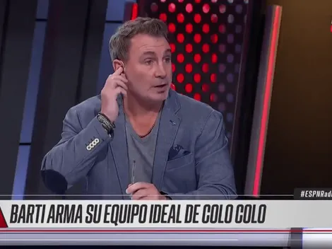 El once ideal de Barticciotto con los jugadores actuales de Colo Colo