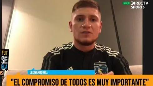 Leonardo Gil reconoció su intención de llegar a Colo Colo para sumarse a la Selección Chilena.