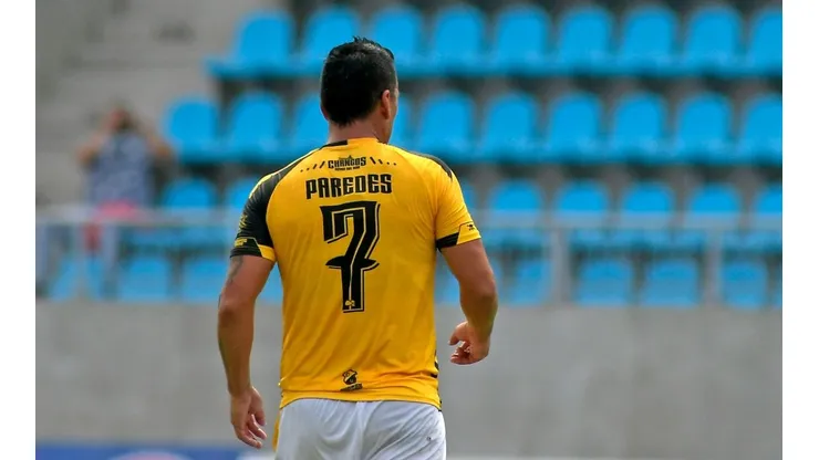 Esteban Paredes fue designado como el mejor jugador del partido en Iquique