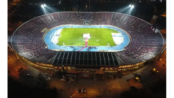 El Estadio Nacional de Santiago de Chile se mantiene como el más grande del país a pesar de reducir notablemente su aforo.