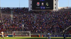 La hinchada de la Universidad de Chile ha sido la más numerosa en la última década del fútbol chileno