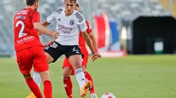 Pablo Solari fue sustituido al mediotiempo en el empate sin goles con La Calera