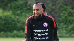 Arturo Vidal reaparece viendo el inicio del Campeonato