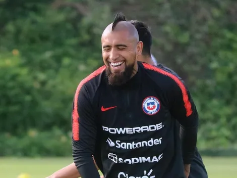 Vidal reaparece viendo el inicio del Campeonato tras perderse a La Roja