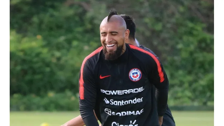 Arturo Vidal reaparece viendo el inicio del Campeonato