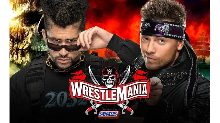 La WWE anunció que el combate de Bad Bunny en WrestleMania será la cita estelar en la cartelera del sábado 10 de abril