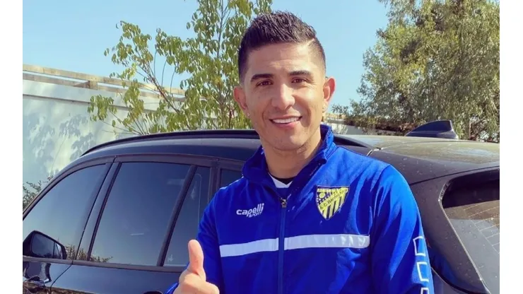 Felipe Flores feliz en su llegada a Barnechea