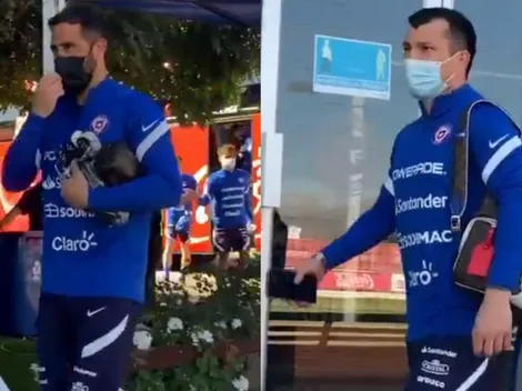 Bravo y Medel lideran las prácticas de Chile para el amistoso