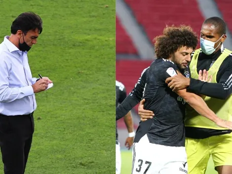 Gustavo Quinteros insiste en el central y tiene claro que Falcón será suspendido