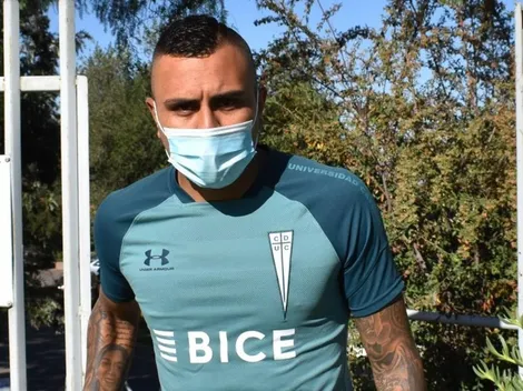 Un enamorado Leiva ansioso en su debut con la UC