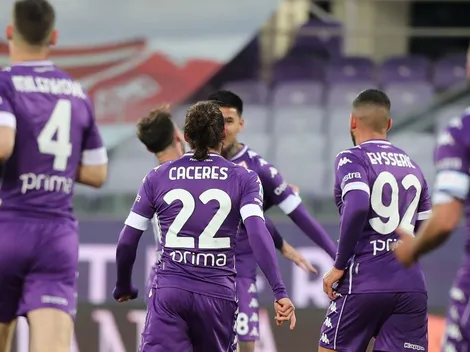 Erick Pulgar anota un golazo para la Fiorentina