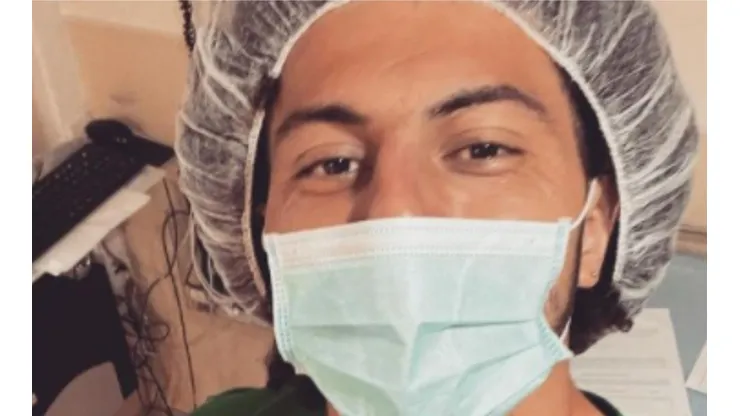 Maximiliano Falcón comunica el nacimiento de su hijo