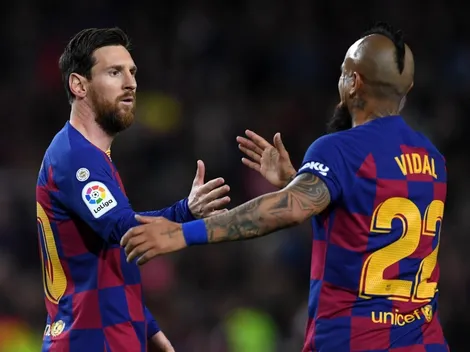 La curiosa dedicación de Vidal a Messi que involucra a un japonés