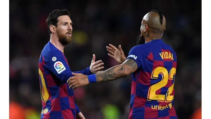 La curiosa dedicación de Vidal a Messi que involucra a un japonés.