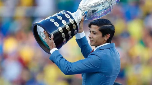 Chile entregó su trofeo a Brasil en 2019 y ahora espera recuperarlo.
