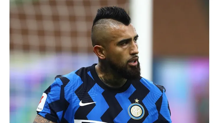 El tiempo que Vidal estará fuera del Inter por lesión.