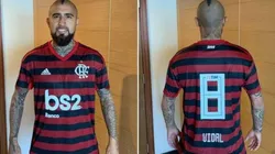 Arturo Vidal ha mostrado en ocasiones anteriores su afinidad con el club Flamengo