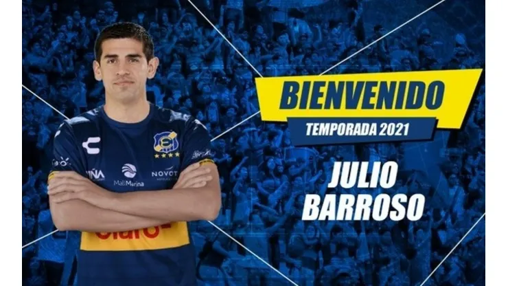 Julio Barroso es oficializado como nuevo refuerzo de Everton