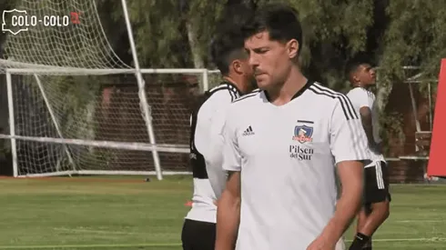 Miiko Albornoz vivió su primer día en Colo Colo