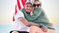 Nicolás Castillo presumió varias "stories" en Instagram con la modelo estadounidense