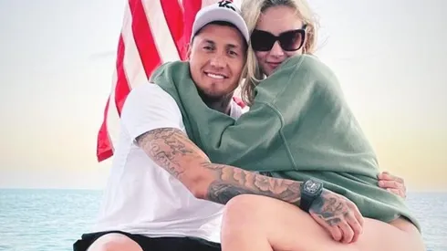 Nicolás Castillo presumió varias "stories" en Instagram con la modelo estadounidense