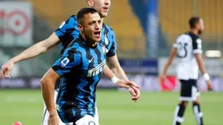 Alexis Sánchez viene de marcar un doblete en la victoria 2-1 sobre Parma.