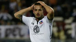 Octavio Rivero no logra acercarse como '9' de Colo Colo