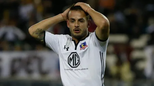 Octavio Rivero no logra acercarse como '9' de Colo Colo