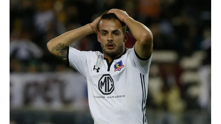 Octavio Rivero no logra acercarse como '9' de Colo Colo