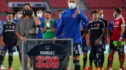 Rodríguez se marchó de la Universidad de Chile con 339 partidos disputados en casi una década