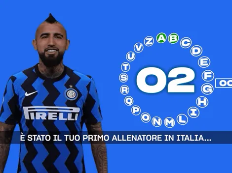 ¡Casi se lleva el rosco! Arturo Vidal la rompe jugando al pasapalabra del Inter