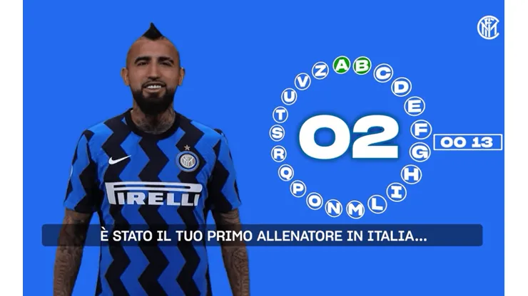 Arturo Vidal se somete a particular desafío en el Inter