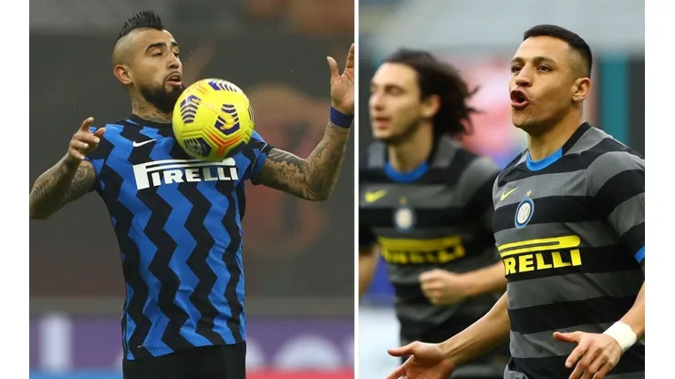 Vidal y Alexis estarán presentes en la 25° jornada de la Serie A.