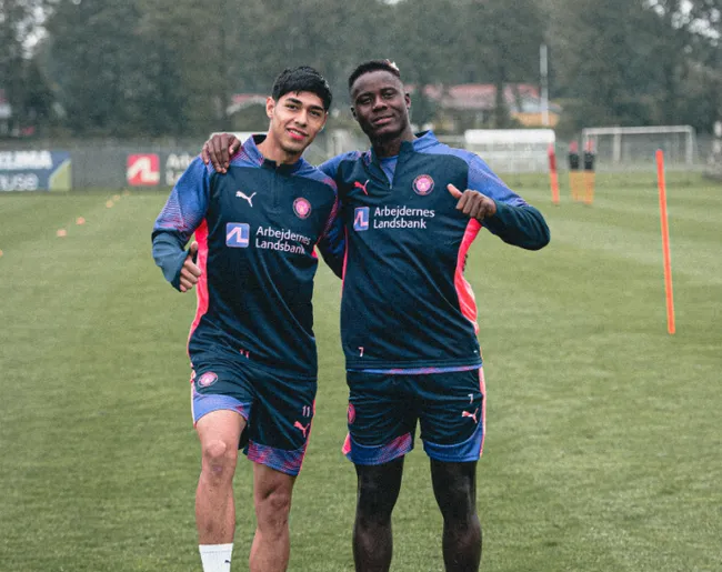 Darío Osorio buscará meterse en la fase liga de la Champions League | FOTO: FC Midtjylland