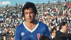 La U llegaron en masa hasta el Estadio Nacional y se acordaron de un viejo goleador azul.