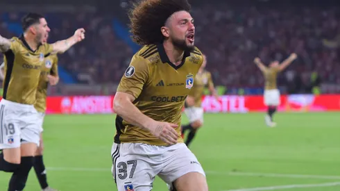 Maximiliano Falcón viene de ser figura en la clasificación de Colo Colo a cuartos de final de Copa Libertadores. (Foto: Photosport)