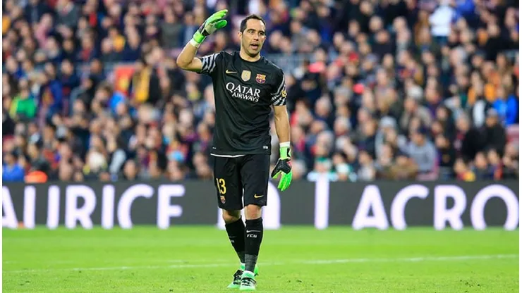 Fanáticos de Claudio Bravo molestos con el FC Barcelona