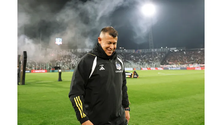 Jorge Almirón se refiere a la llave que tendrá Colo Colo ante River. (Foto: Photosport)