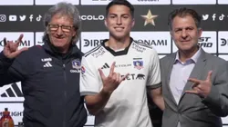 Jonathan Villagra fue presentado este martes en Colo Colo. (Foto: Captura)