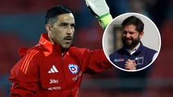 El Presidente Gabriel Boric le dedicó un mensaje a Claudio Bravo. (Foto: Photosport)