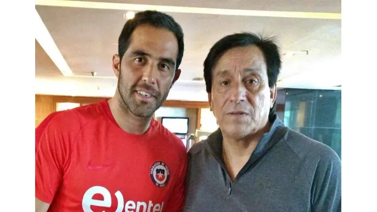 Cóndor Rojas despidió a Claudio Bravo.