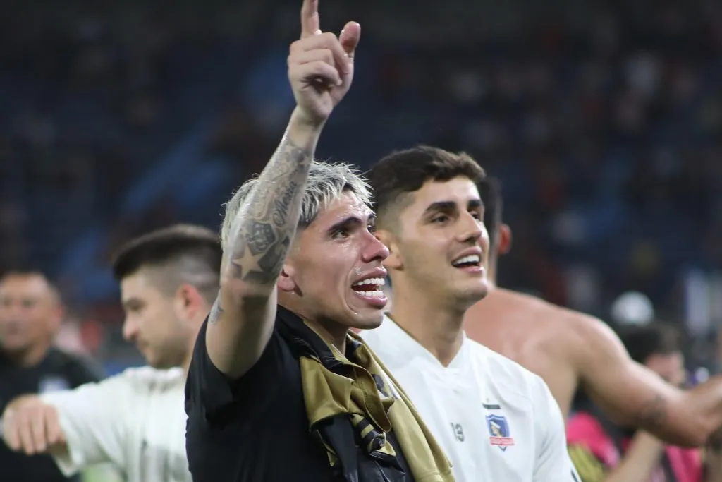 Carlos Palacios fue figura en la clasificación de Colo Colo a cuartos de Copa Libertadores. (Foto: Jairo Cassiani/VizzorImage/Photosport)