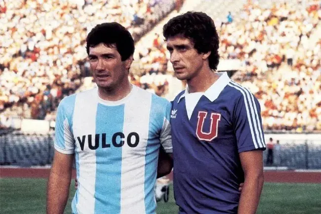Pellegrini en su paso como jugador por la U | Foto: Archivo