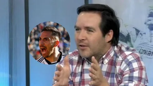 Caamaño tuvo palabras para Javier Correa.