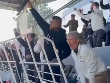 VIDEO: La eufórica reacción de Arturo Vidal al gol de Javier Correa