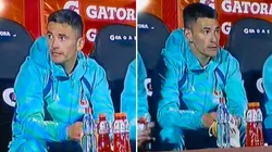 En plena transmisión Charles Aránguiz fue captado por este momento