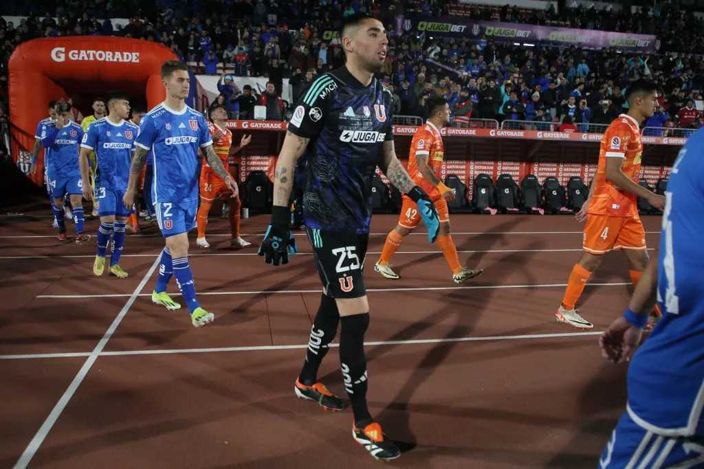 Gabriel Castellón quedó fuera de la nómina de La Roja. Es figura en Universidad de Chile.
